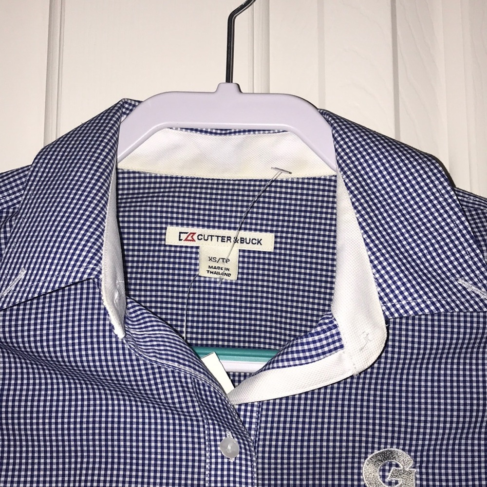 Cutter & Buck Plaid Button Down - Picture 3 of 6